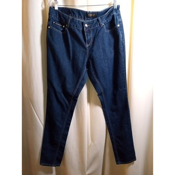 Rocawear Size 14 Embroidered Logo Pocket Jeans -MINOR WEAR - Picture 2 of 6